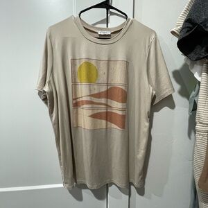 Graphic Beige T-Shirt